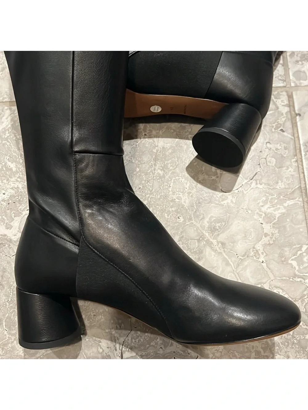 Proenza Schouler The Glove Over The Knee Boots in Black, Size 38 New + Dust Bag